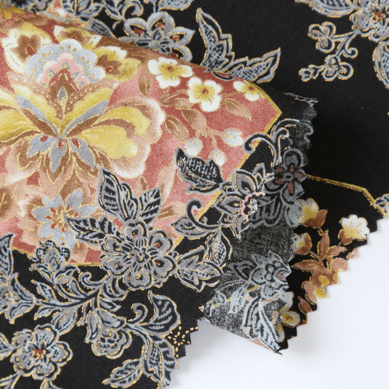 Kimonoe Traditional Japanese Cotton 3058KCM Woven Fabric