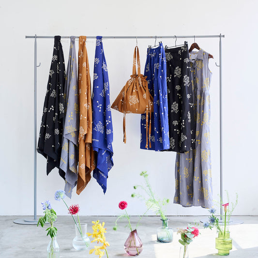 echino Botanical Cotton Linen Sheeting EKX-98020-20