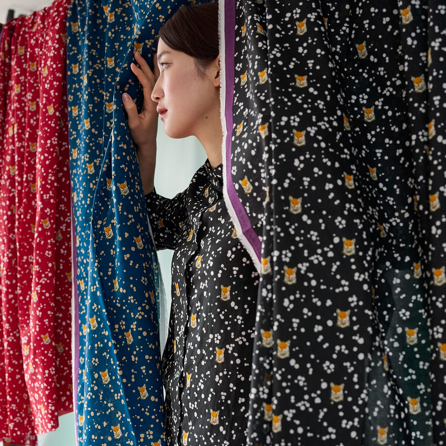 echino Fox Cotton Lawn EKX-98070-71