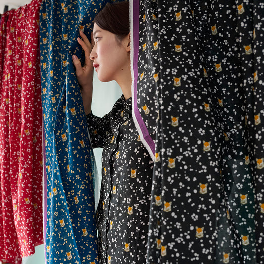 echino Fox Cotton Lawn EKX-98070-71