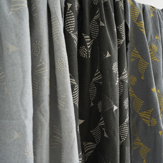 echino Embroidery Garland Light Brushed Viera EKX-98080-81