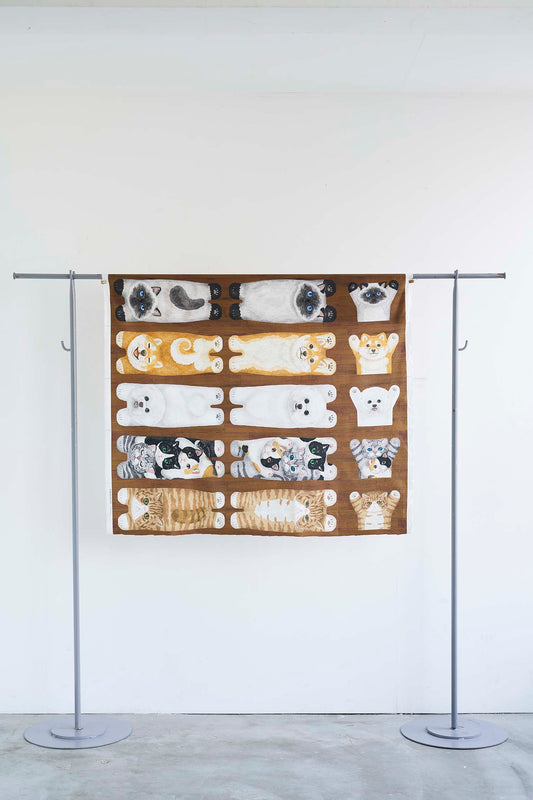 Home Deco Dogs and Cats Wood Sheeting YGA-81030-1