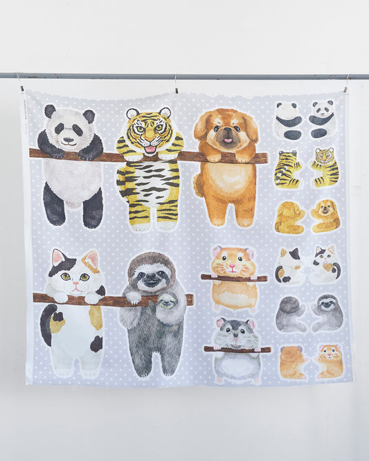 Home Deco Hanging Animals Cotton Sheeting YGA-91080-1