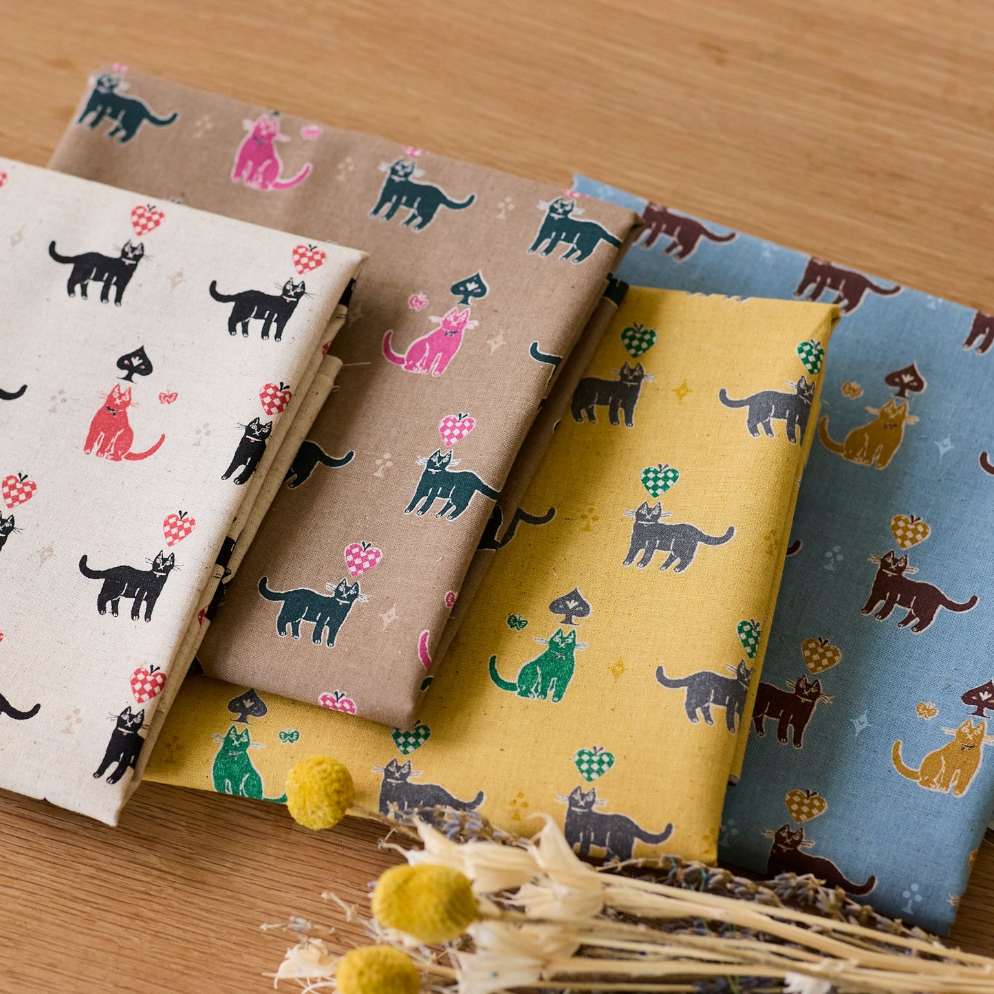 Sanae Sugimoto Cats Sheeting EGX-9220-1
