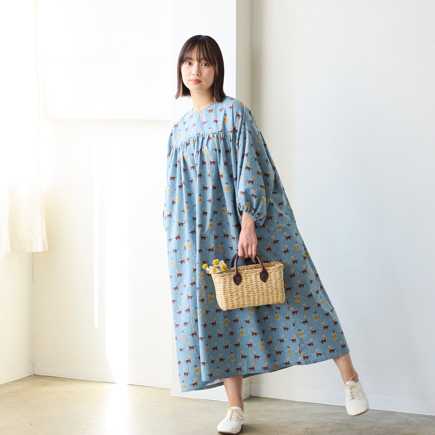 Sanae Sugimoto Cats Sheeting EGX-9220-1