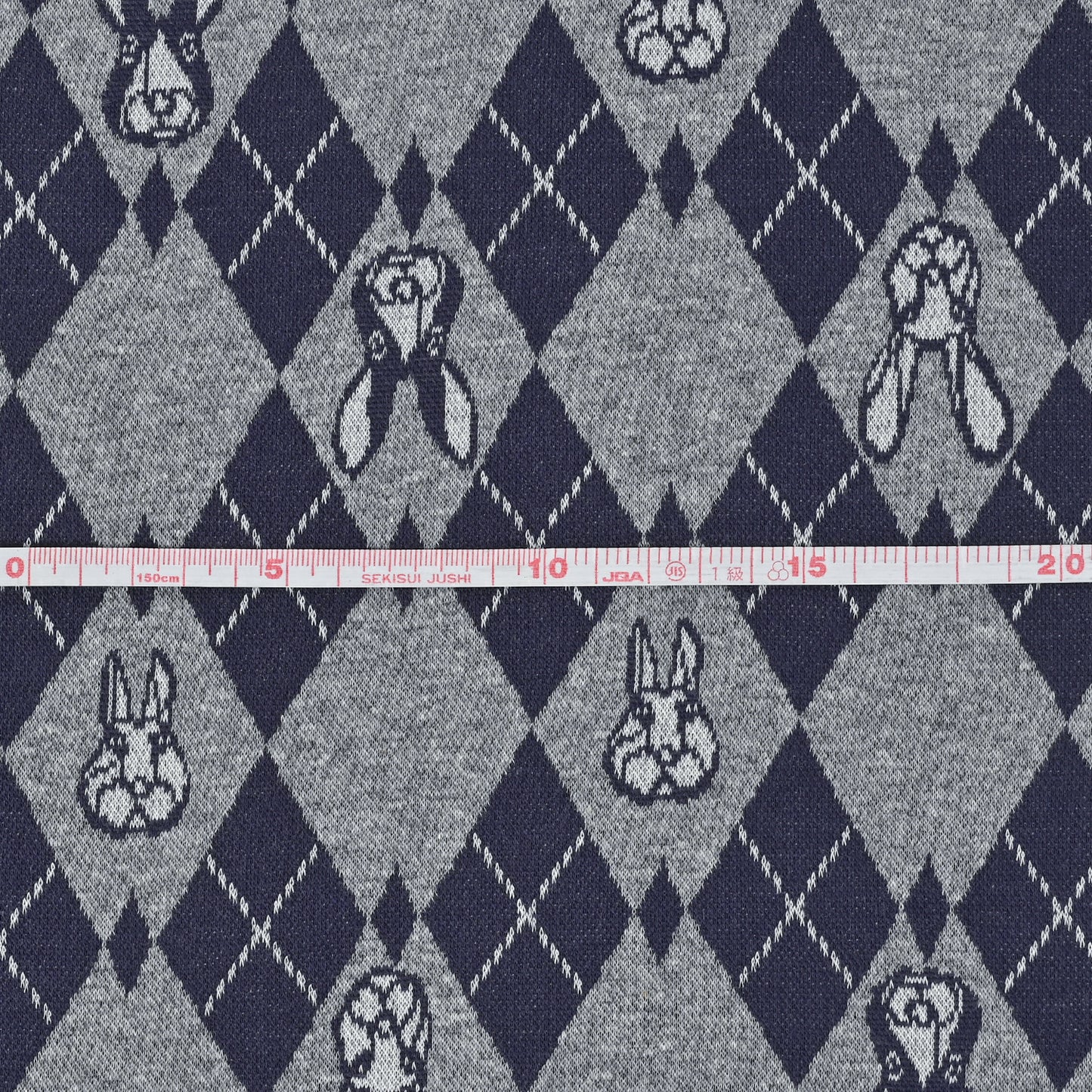 HAyU fabric Rabbit Argyle Knit Jacquard EGX-7711-1