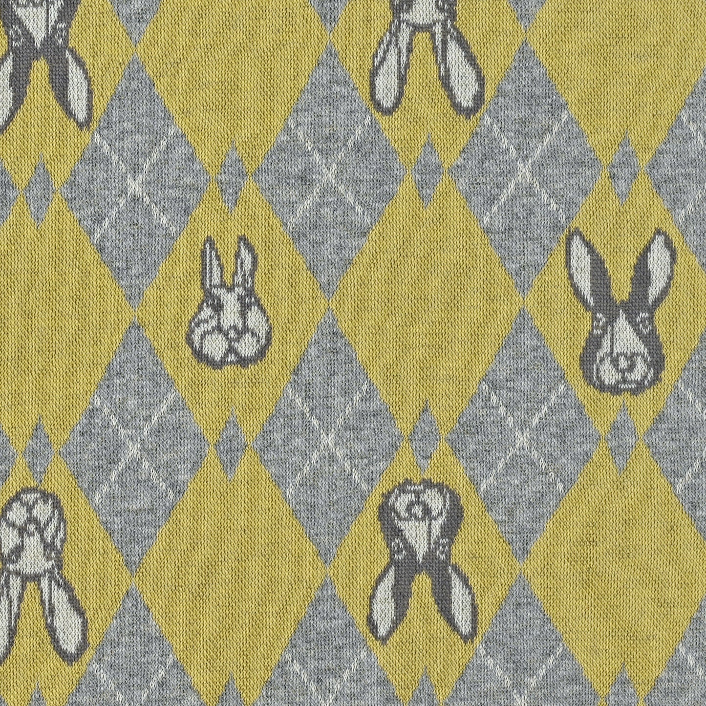 HAyU fabric Rabbit Argyle Knit Jacquard EGX-7711-1