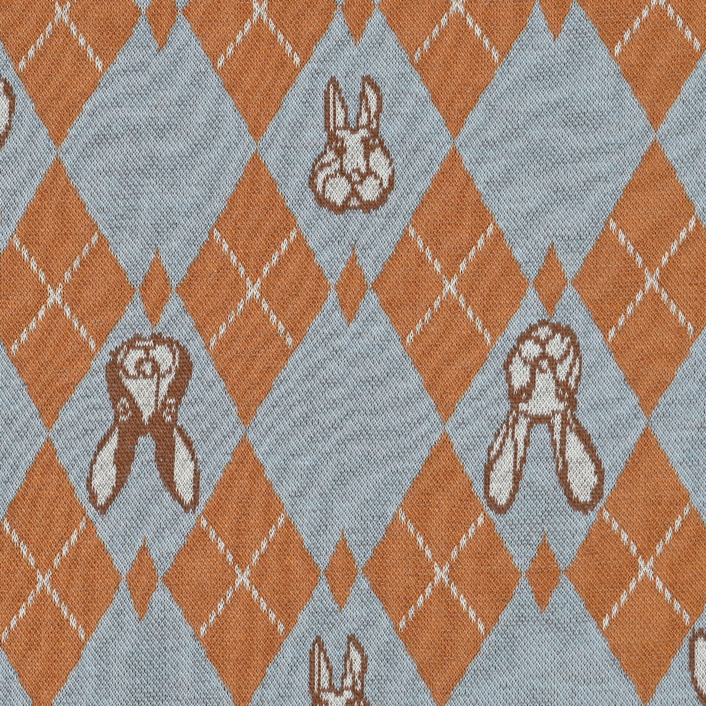 HAyU fabric Rabbit Argyle Knit Jacquard EGX-7711-1