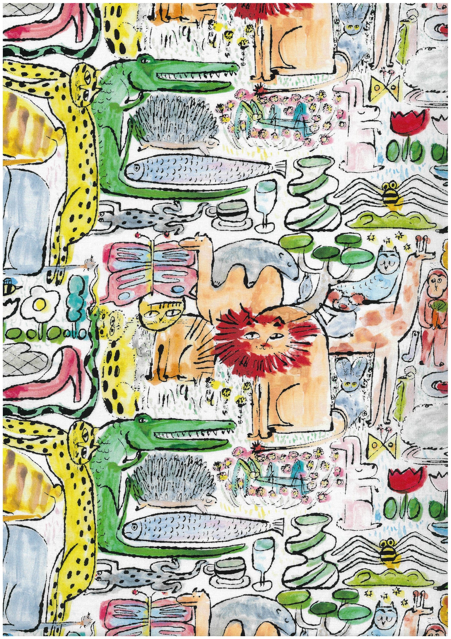 Paper Message Sleeping Forest Sheeting EGXA-8006-2