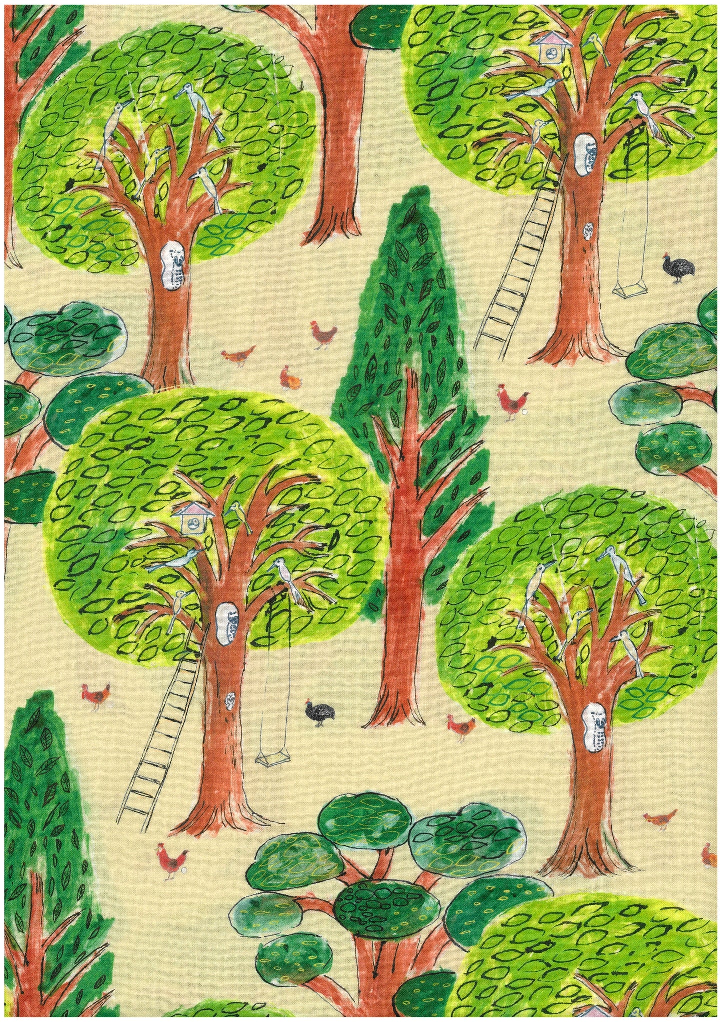 Paper Message Bird House Sheeting EGXA-8006-6