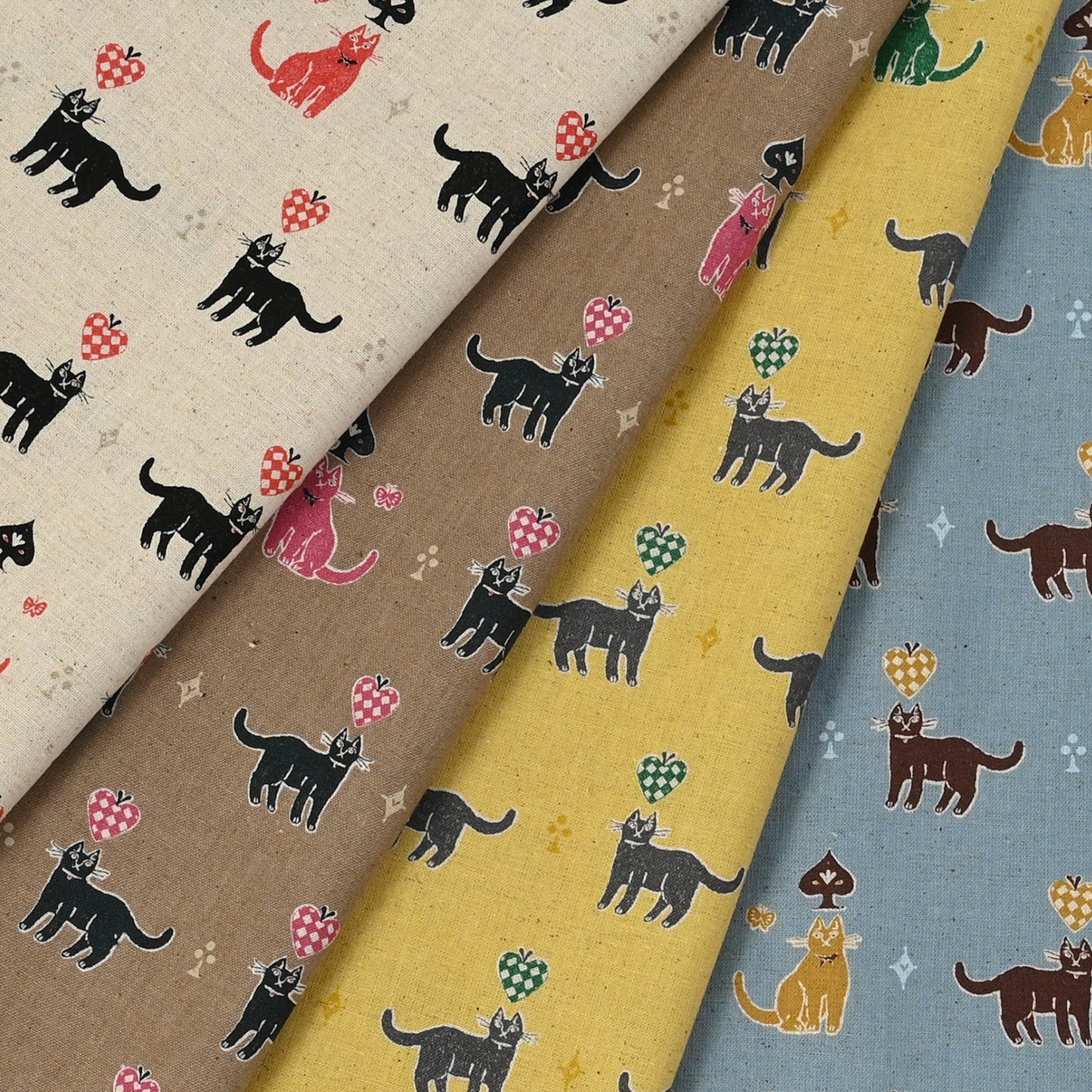 Sanae Sugimoto Cats Sheeting EGX-9220-1