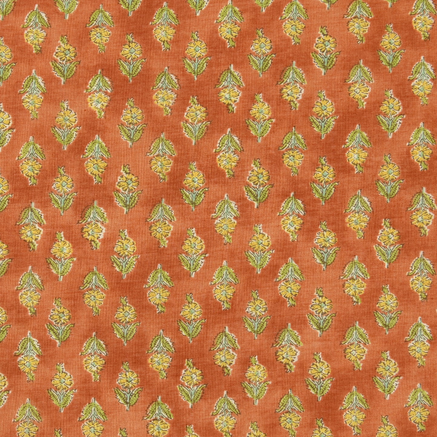 Flownny Sarasa Block Print-esque Flowers Sheeting NFA-3100-101