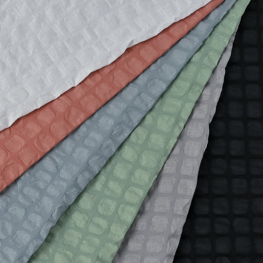 Design Waffle Ripple Cotton Lawn NFA-65960-961