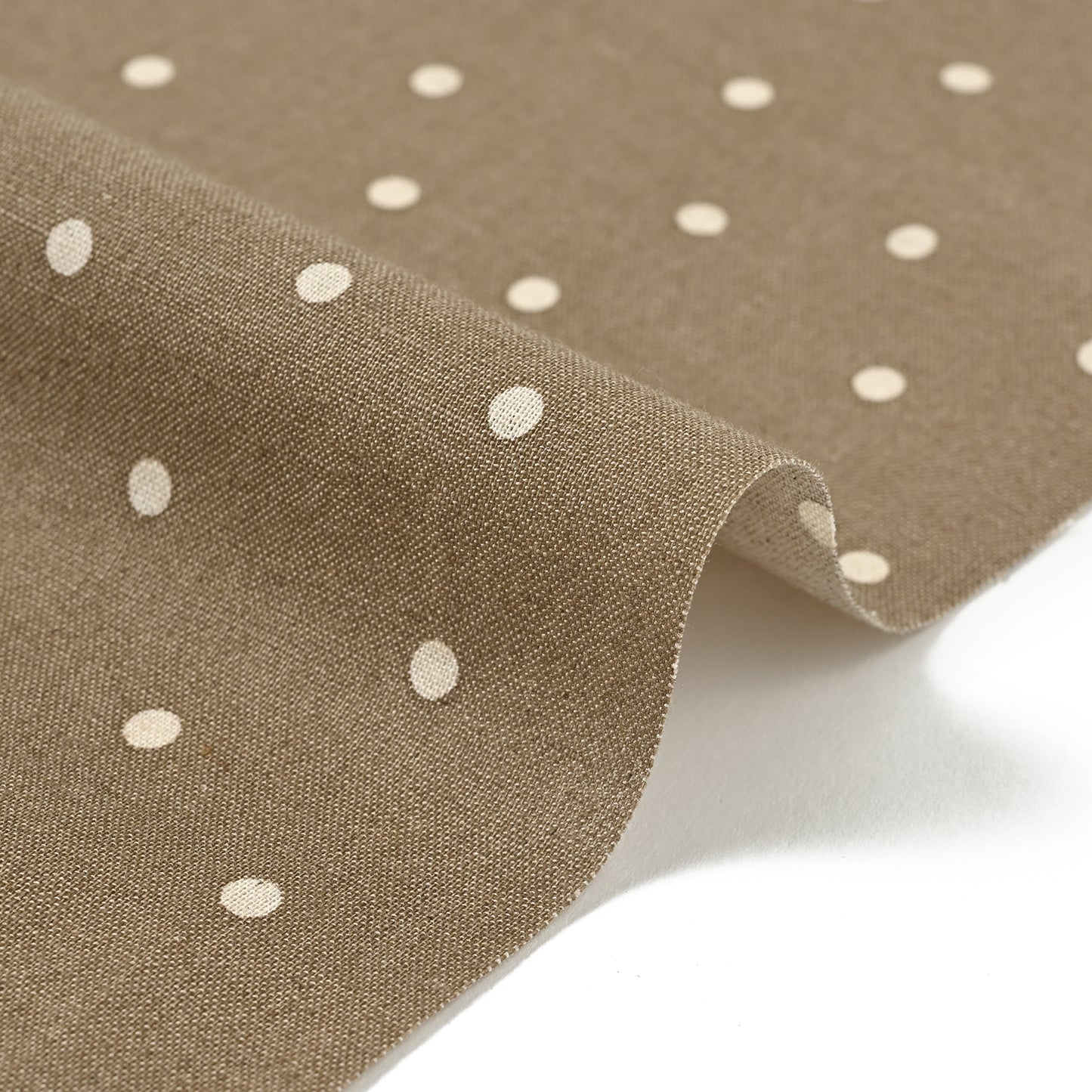 Small Polkadot Linen Blend Sheeting NQA-52320-322