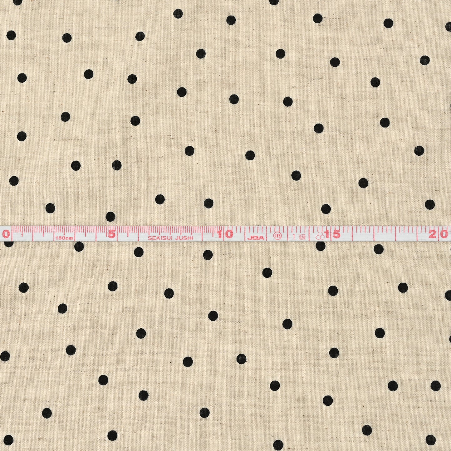 Small Polkadot Linen Blend Sheeting NQA-52320-322