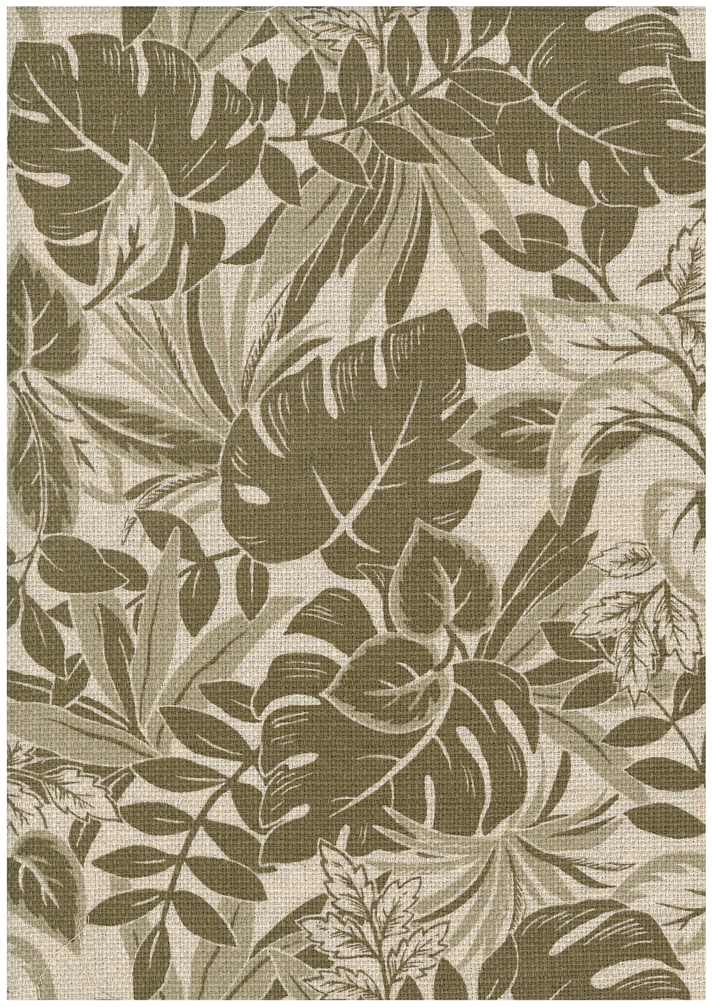 Resort Leaves Solid Color Sheeting YGA-81010-2