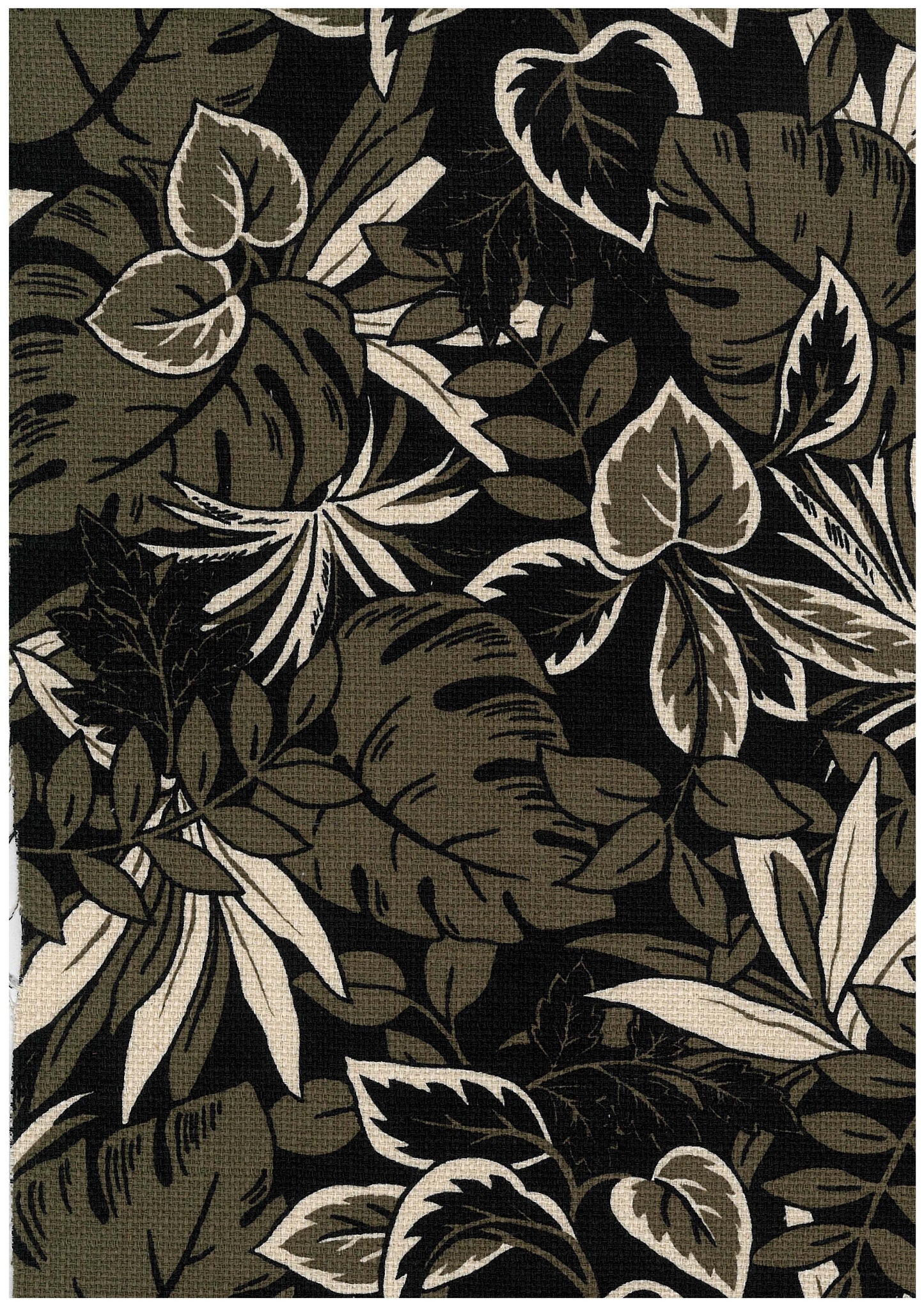 Resort Leaves Solid Color Sheeting YGA-81010-2