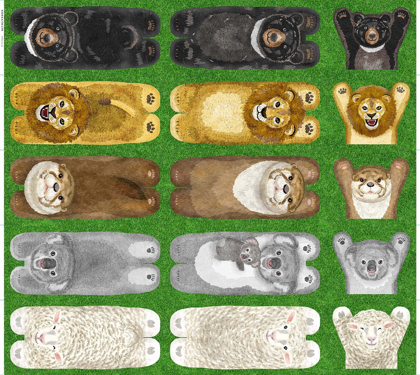 Home Deco Animals Grass Sheeting YGA-81030-2