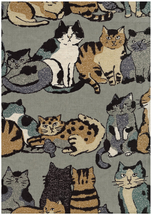 Art Cat Cotton Linen Blend Canvas YGA-86020-1