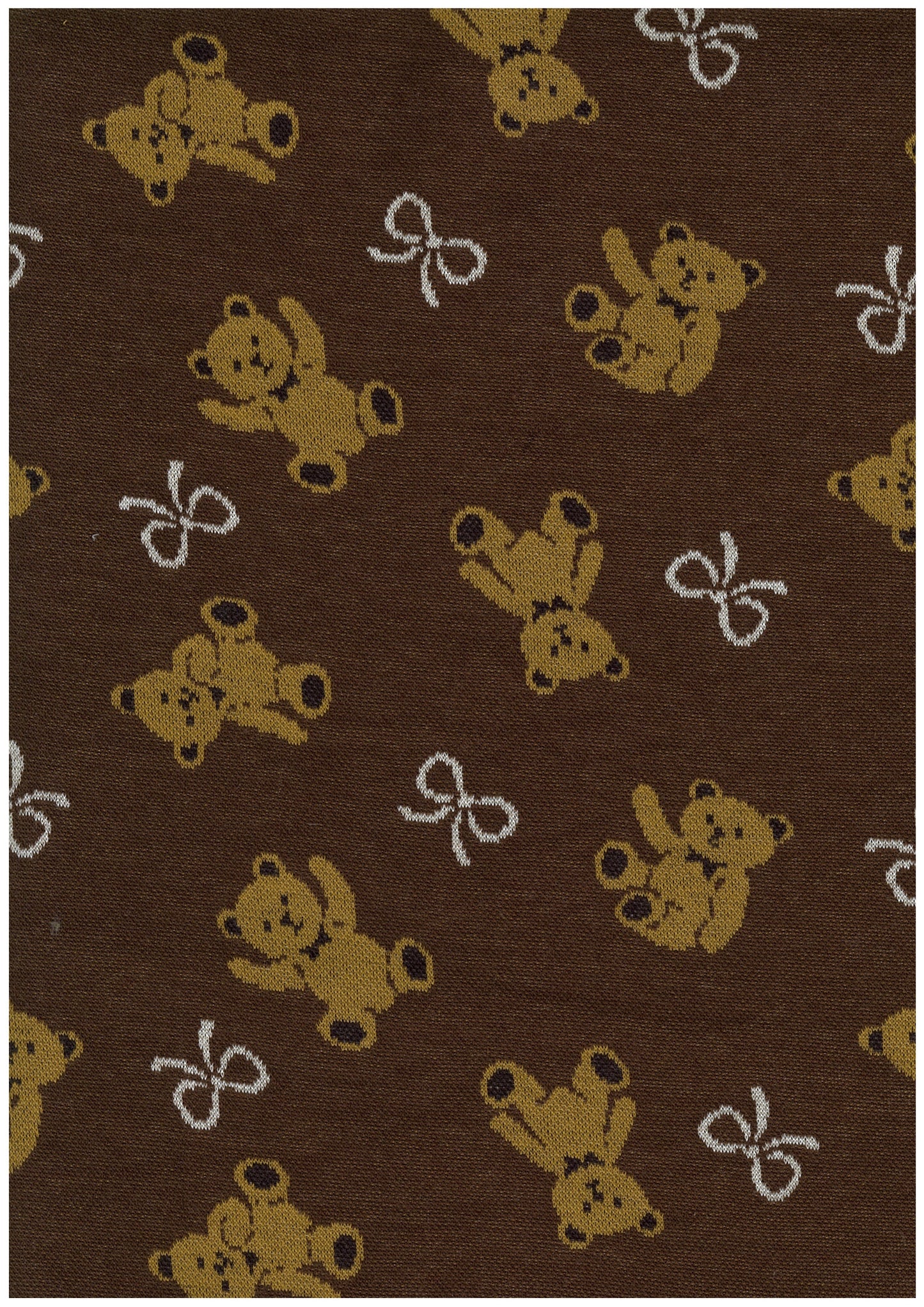 Teddy Bear 100% Cotton Knit Jacquard YGA-86070-2