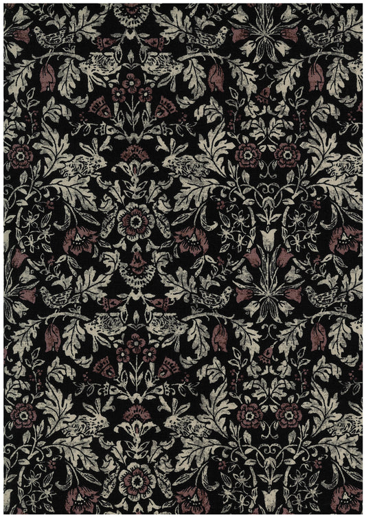 Natural Garden Brushed Cotton Sheeting YGA-86090-1