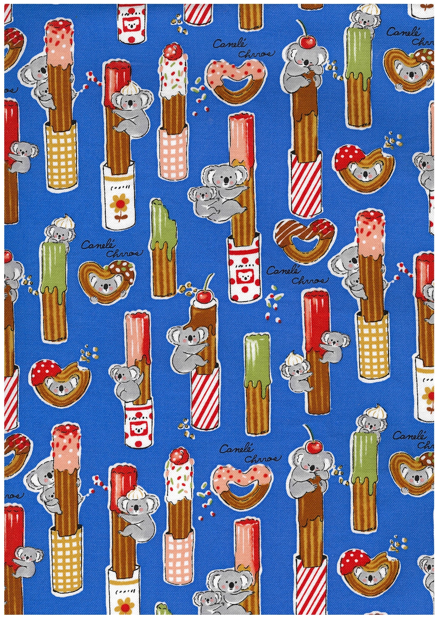 Delicious Animals Churros Koala Cotton Oxford YGA-91070-1