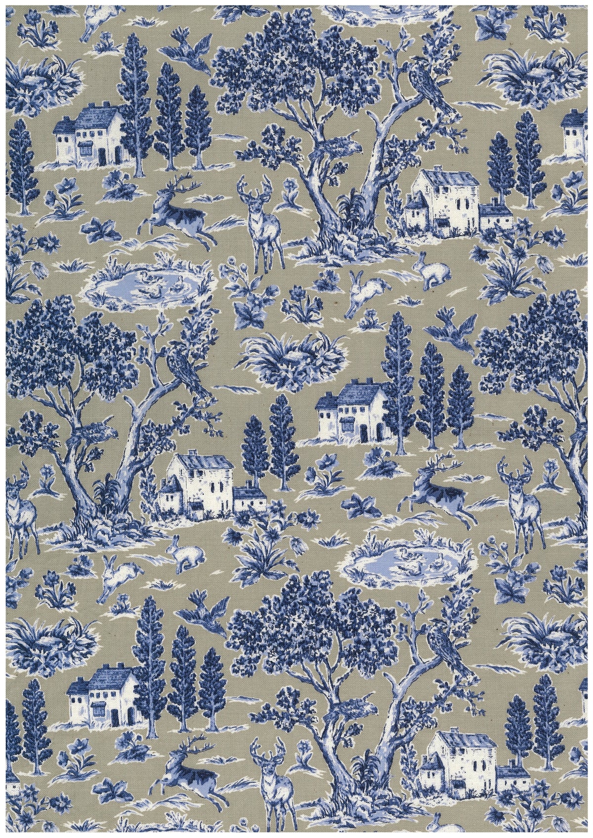 Les Scènes Forest Cotton Sheeting YGA-99050-2