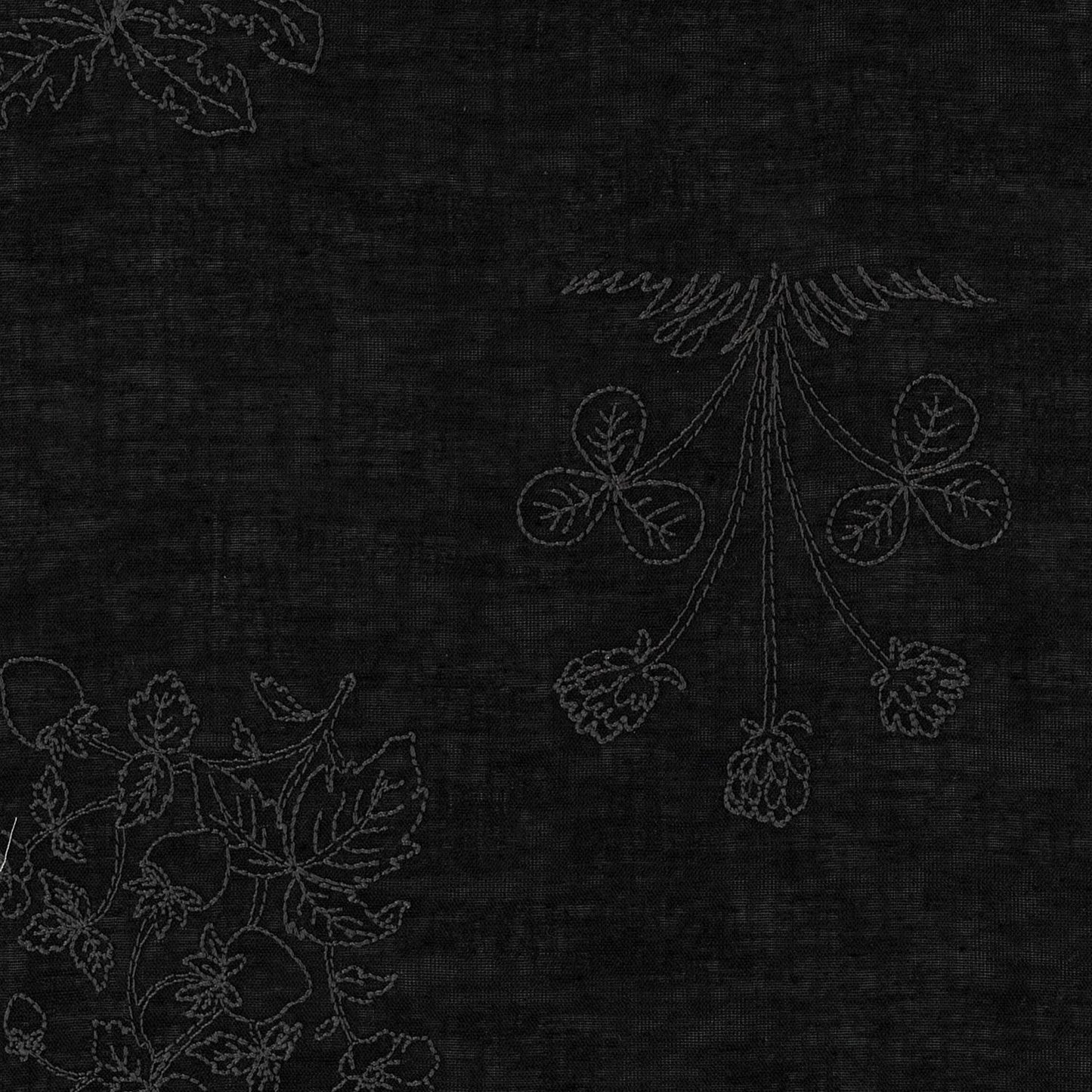 Embroidery Botanical Sheeting YKA-21070-1