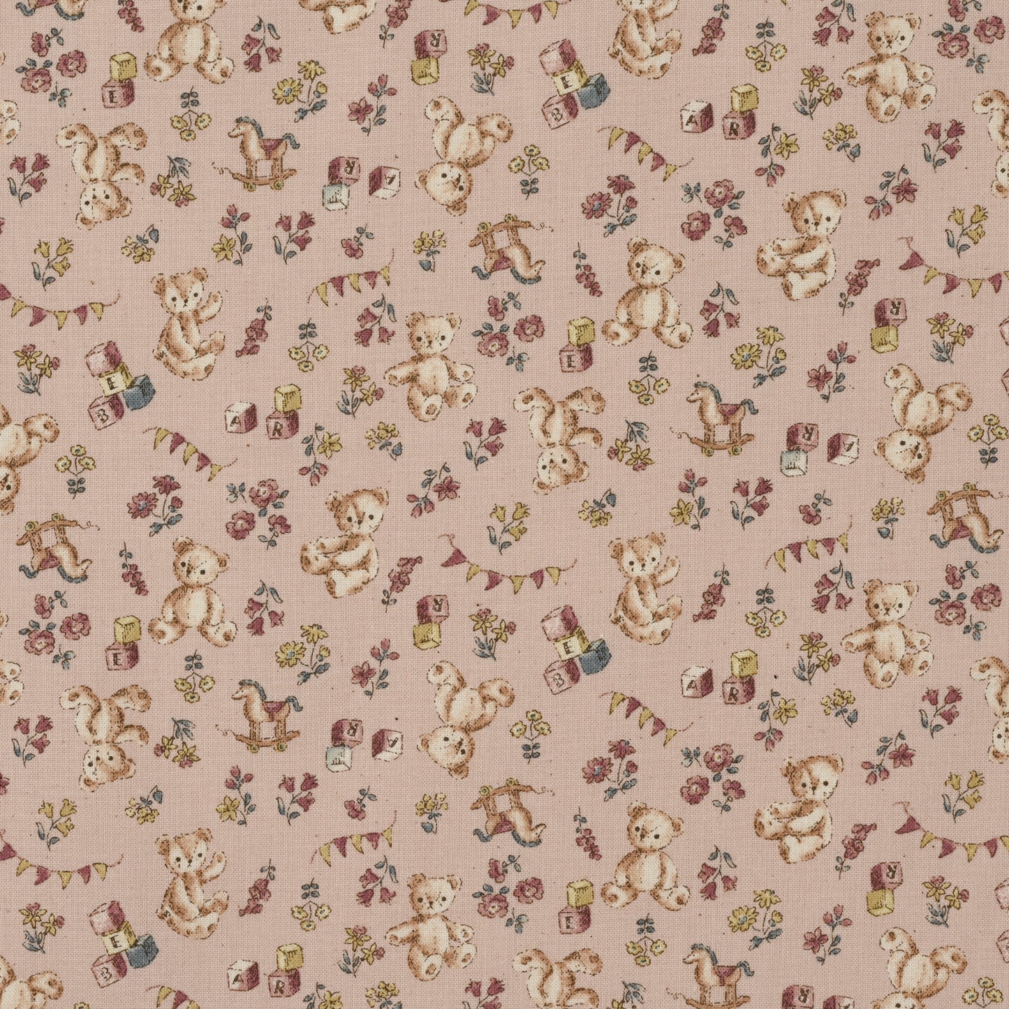 Petite Princesse Teddy Bear Sheeting YKA-29030-1