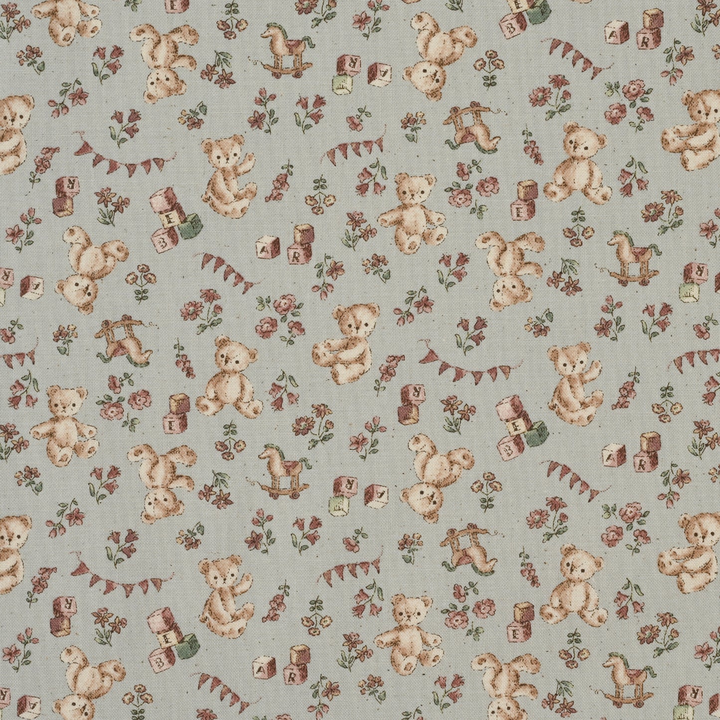 Petite Princesse Teddy Bear Sheeting YKA-29030-1