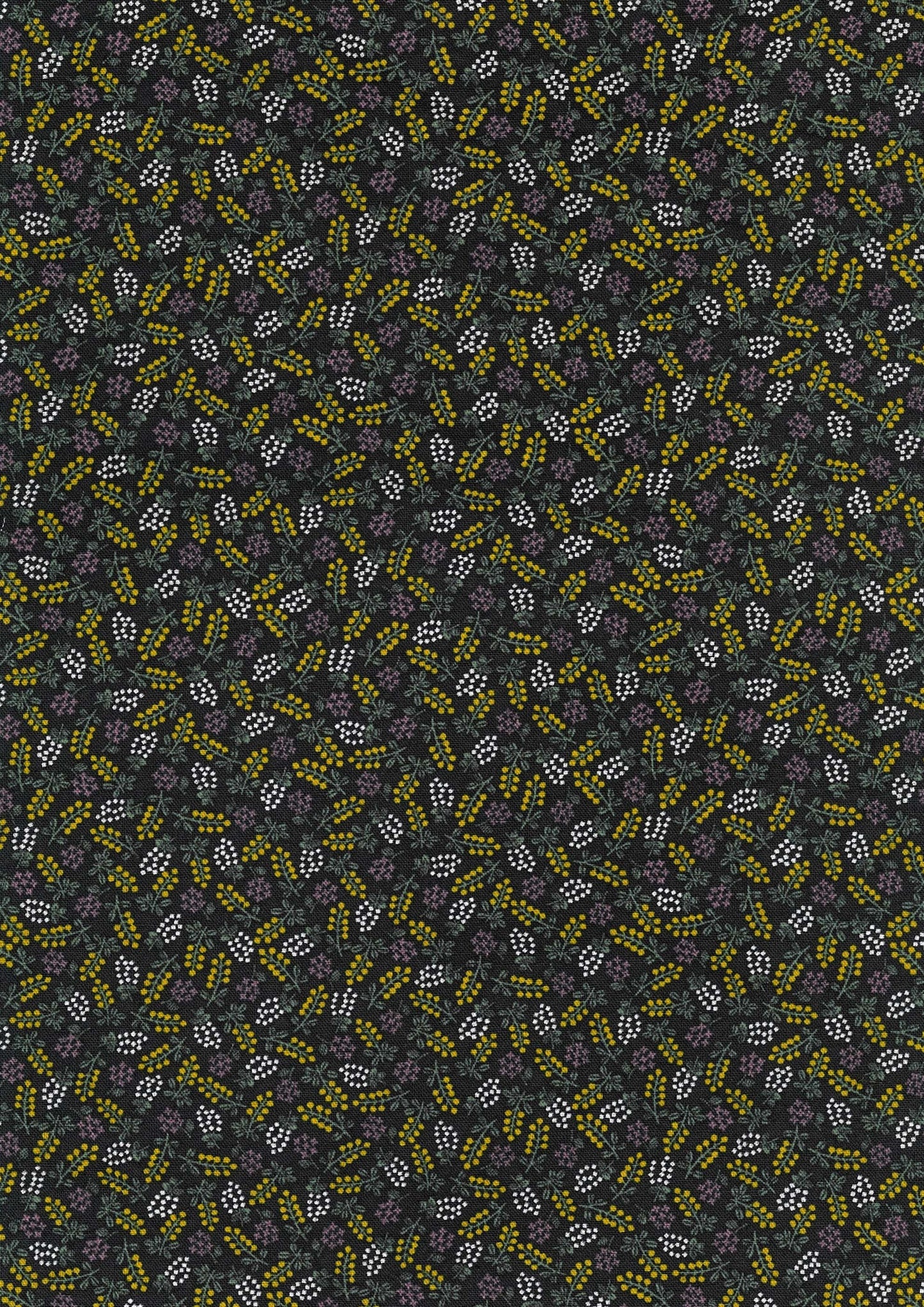 Sashiko Moyo Mimosa Canvas YKA-31030-1