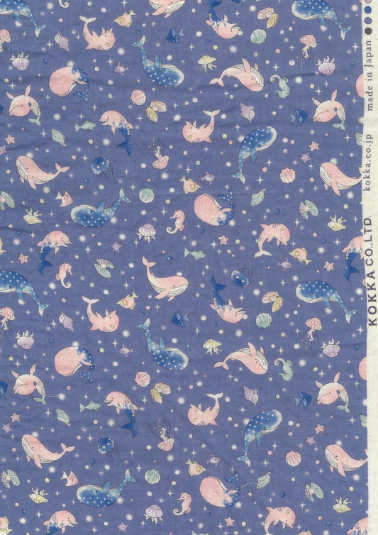 Sweet Breeze Sea Friends Double Gauze YKA-31070-1