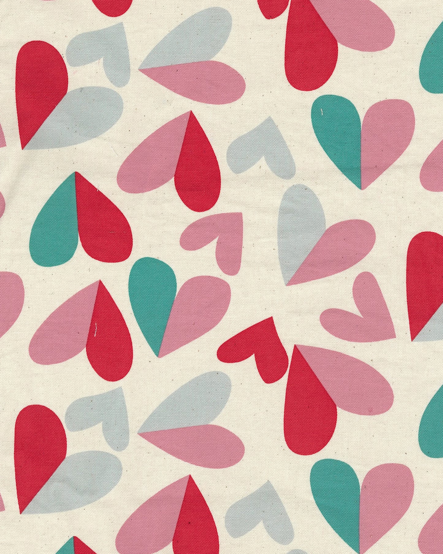 Retro Charm Heart Cotton Oxford YKA-36010-3