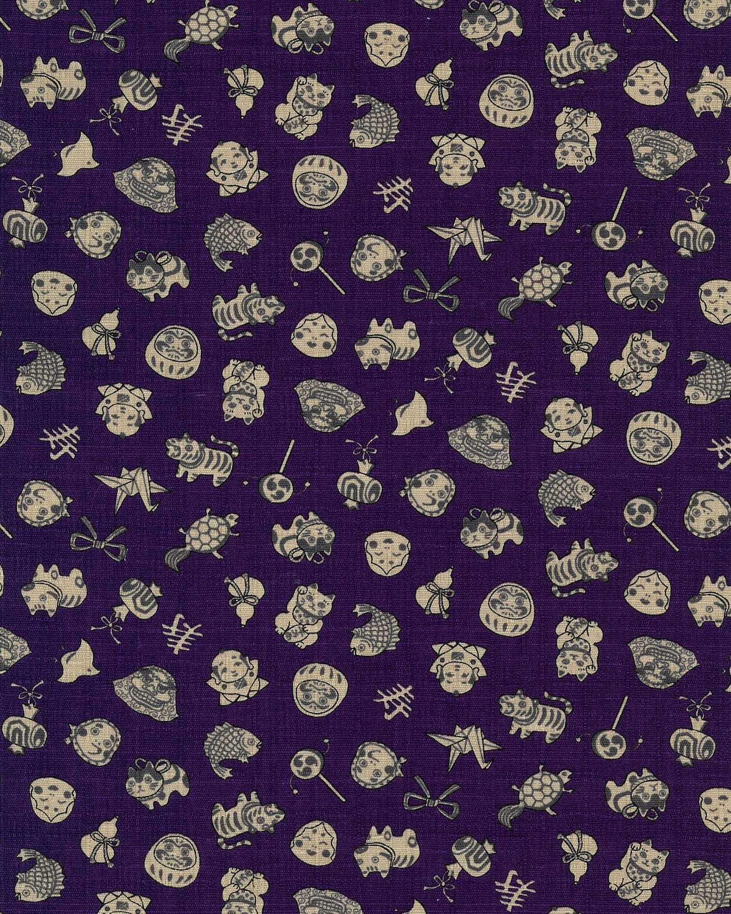 Chibi-pri Japan Cotton Dobby Cloth YKA-36040-1
