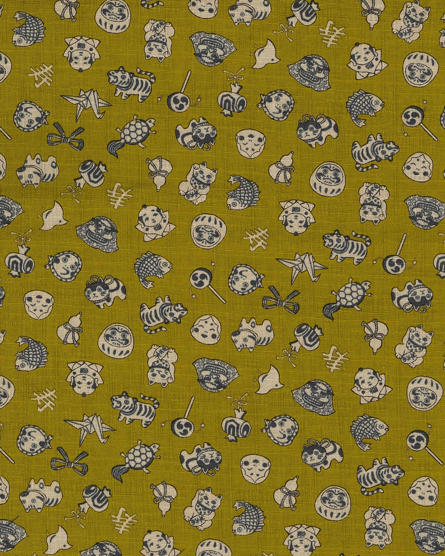 Chibi-pri Japan Cotton Dobby Cloth YKA-36040-1