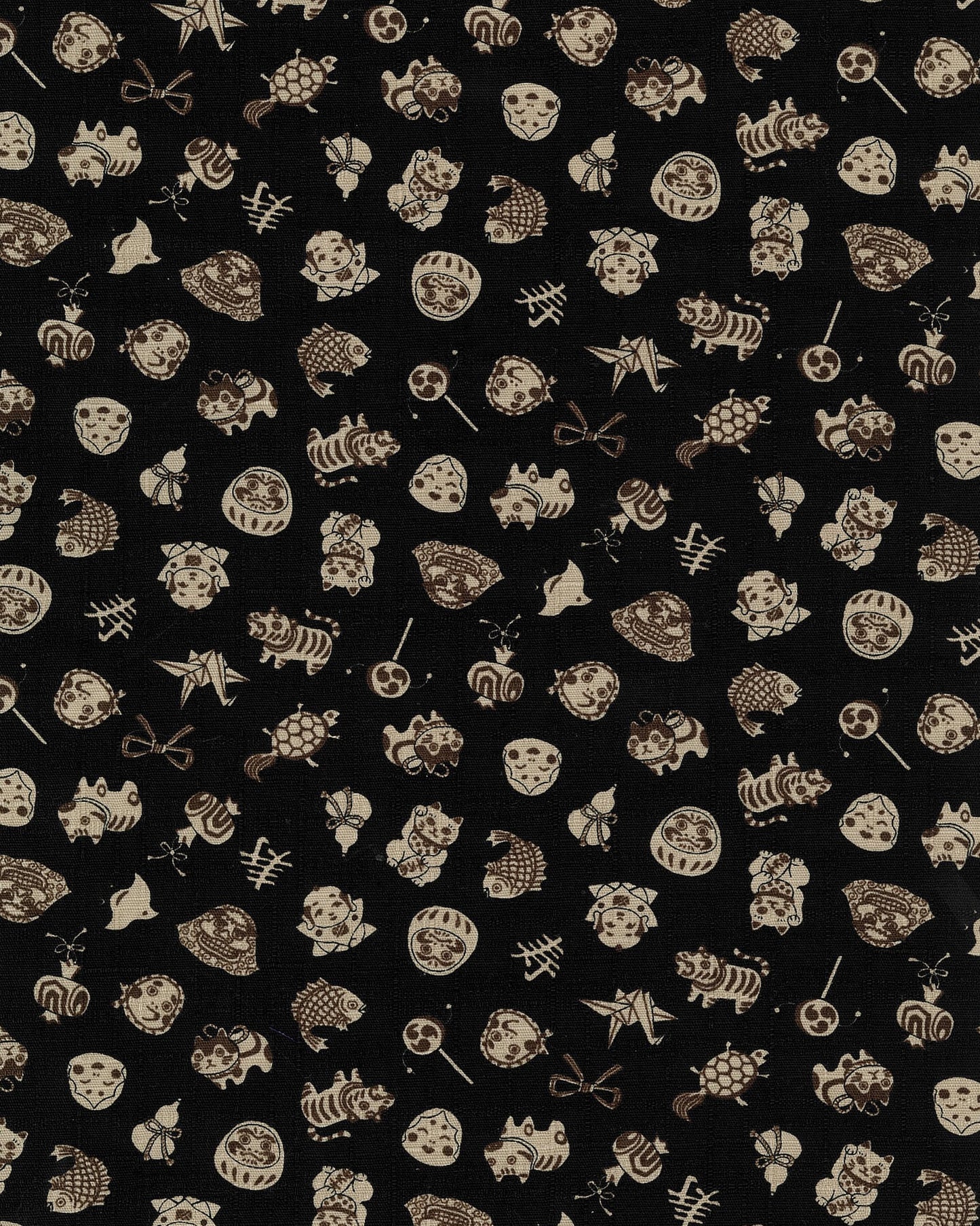 Chibi-pri Japan Cotton Dobby Cloth YKA-36040-1