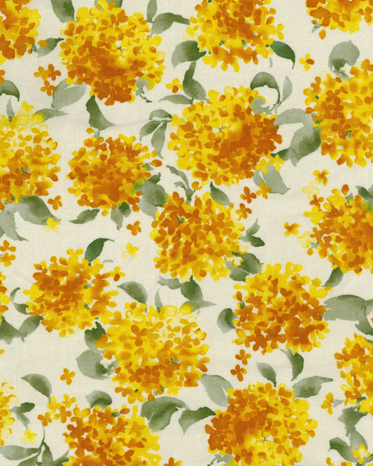 One Flower Osmanthus Cotton Sheeting YKA-36070-2