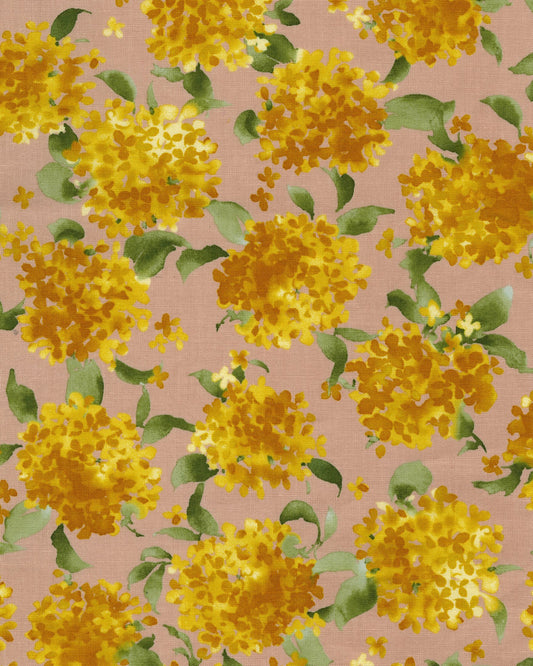 One Flower Osmanthus Cotton Sheeting YKA-36070-2