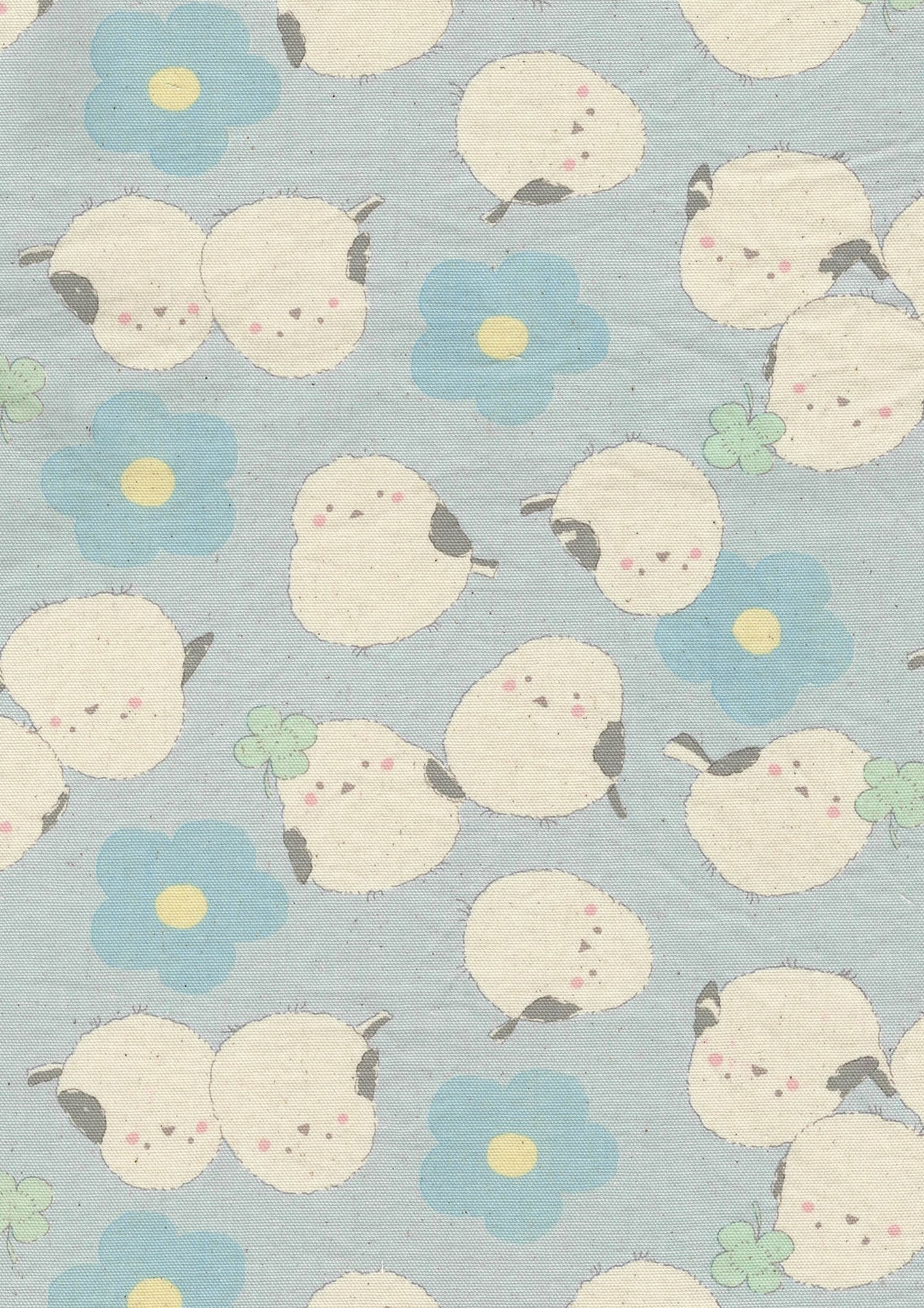 Pastel Bonbon Shimaenaga Cotton oxford YKA-39030-2