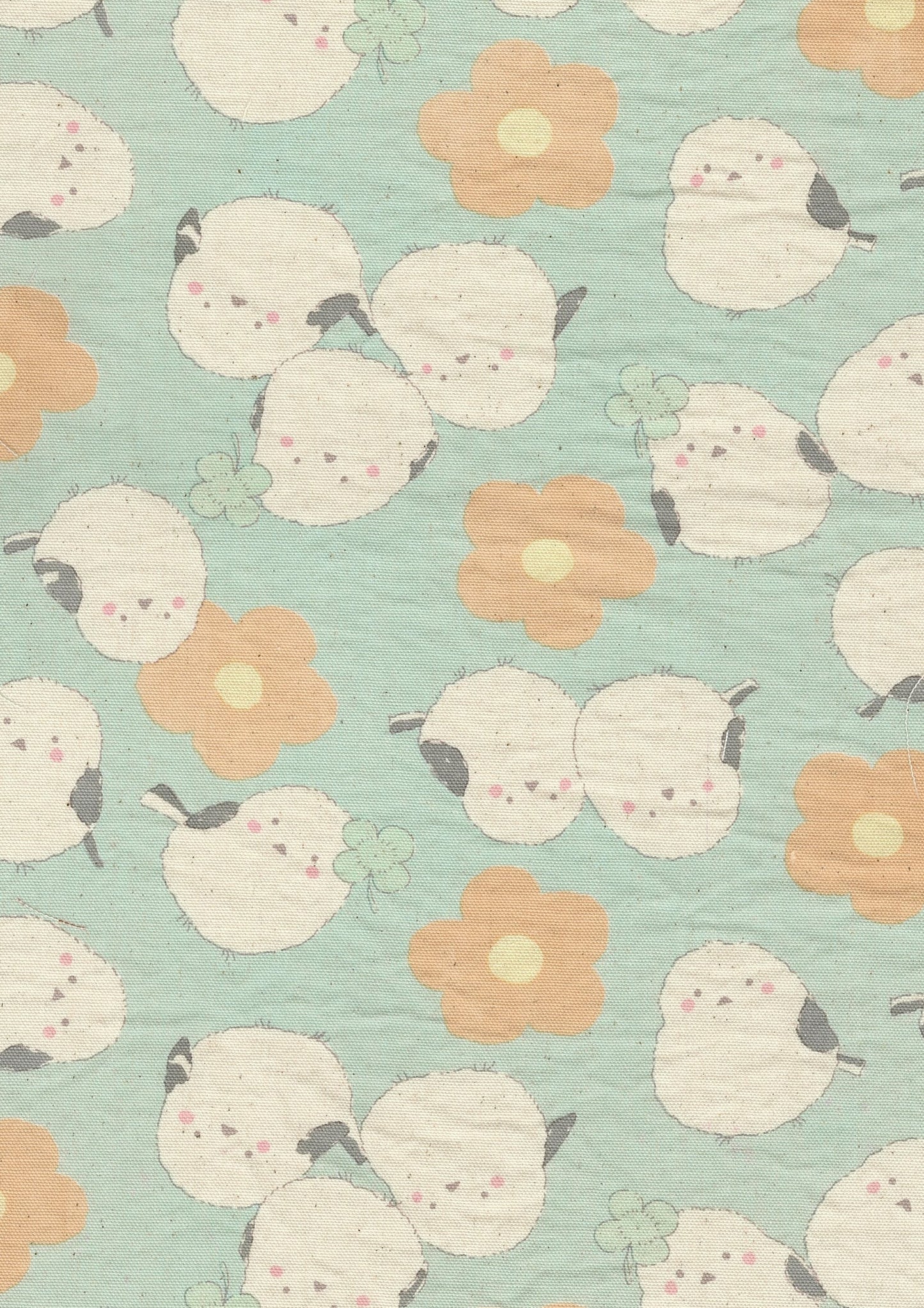 Pastel Bonbon Shimaenaga Cotton oxford YKA-39030-2