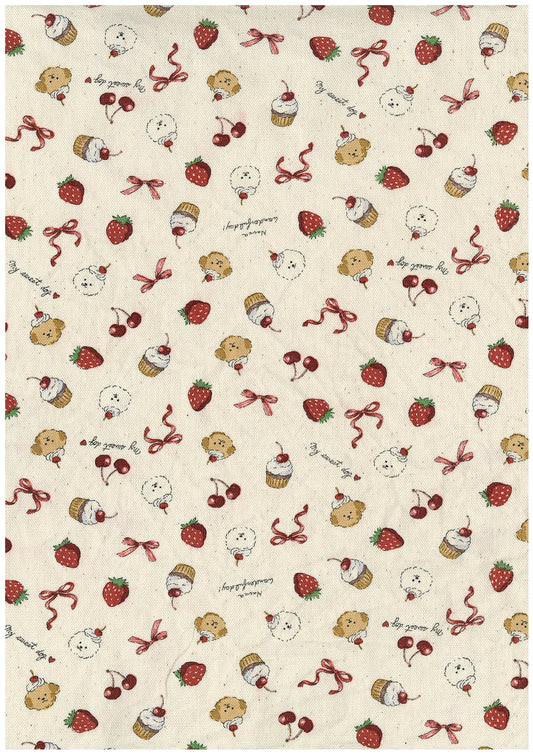 Sweeties Cherry Cupcakes YKA-46020-2 Oxford