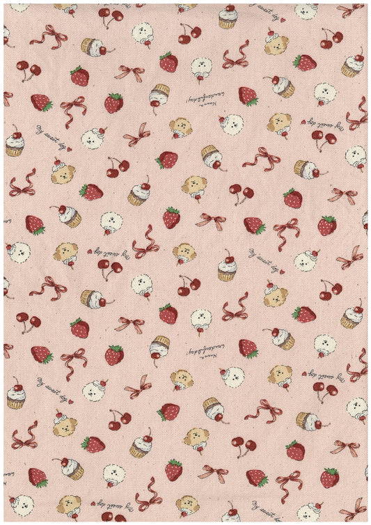 Sweeties Cherry Cupcakes YKA-46020-2 Oxford