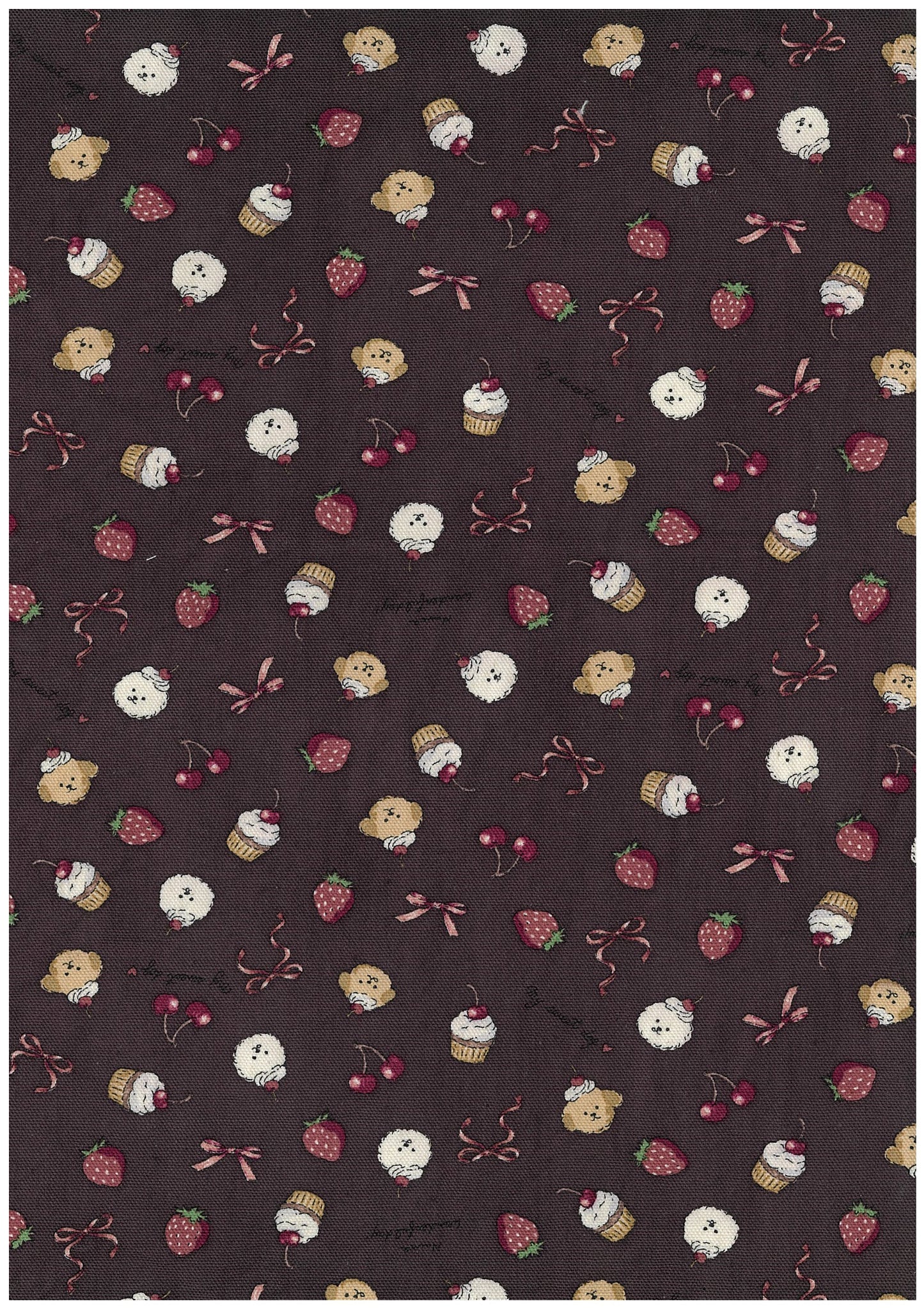 Sweeties Cherry Cupcakes YKA-46020-2 Oxford