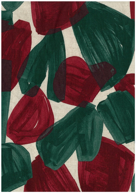 Odekake Abstract Flowers Sheeting YKA-46050-2