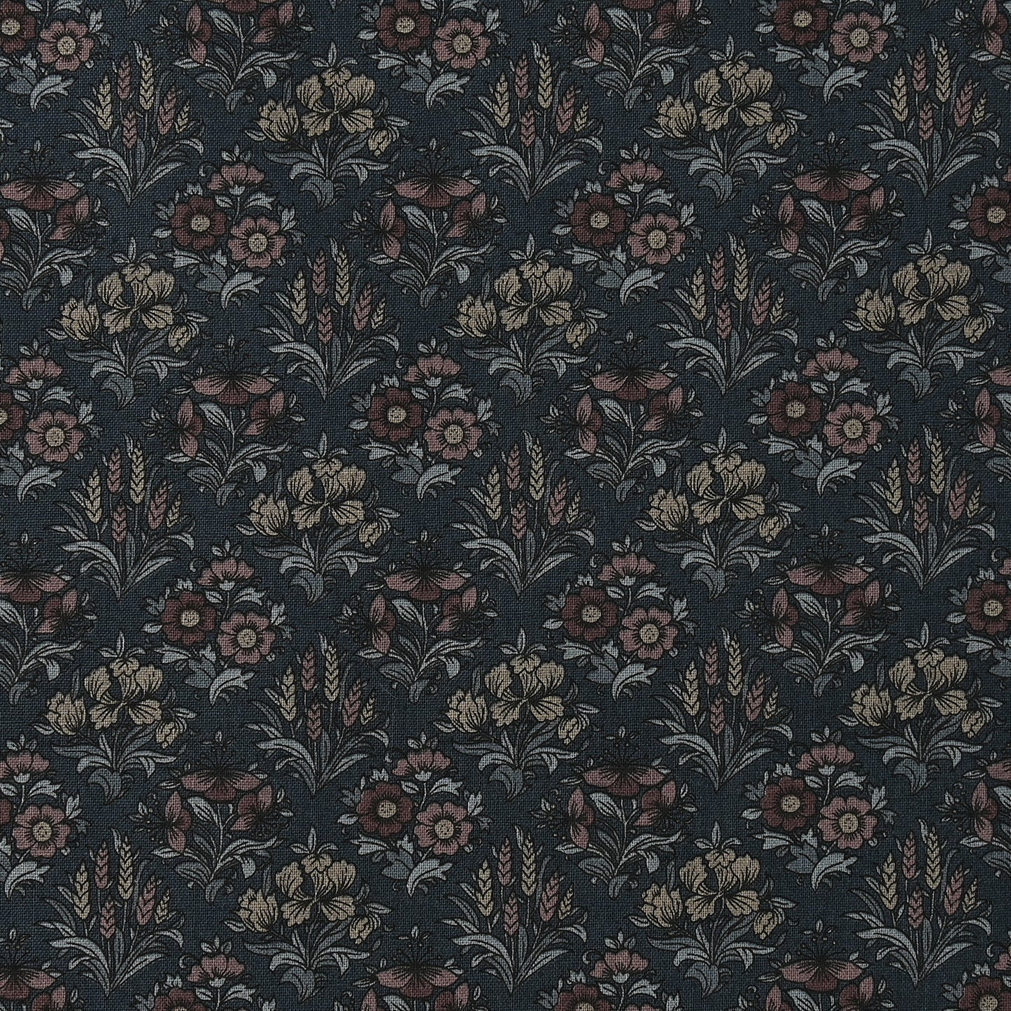 Vintage Komon Wallpaper Flower Sheeting YPA-49010-2
