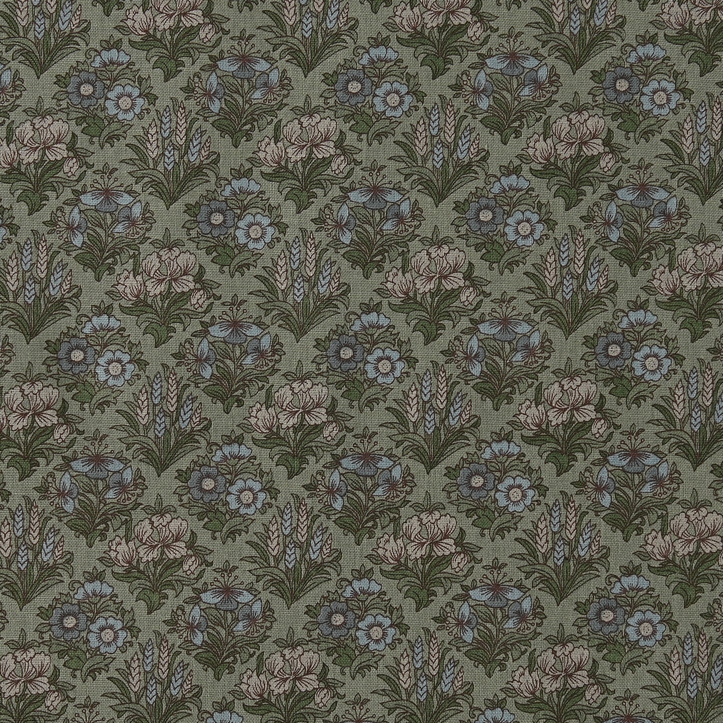 Vintage Komon Wallpaper Flower Sheeting YPA-49010-2