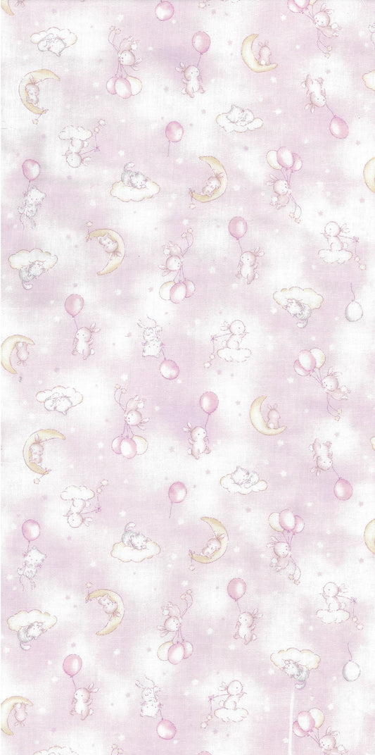 Royal Baby Rabbit & Kitty Cotton Double Gauze YPA-66020-2