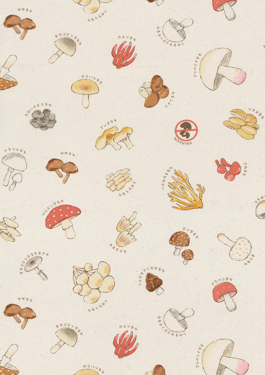 Poisonous Mushroom Cotton Oxford YPA-71000-1