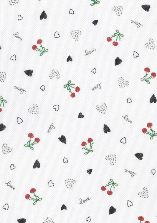 Cherries Quick Dry Polyester YPA-71060-1