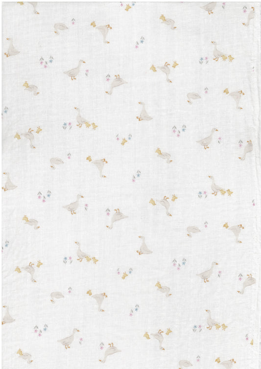 Royal Baby Ducks Double Gauze YPA-76000-2